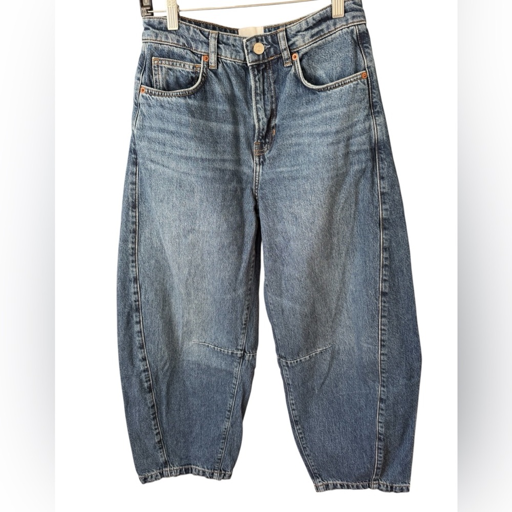 Reformation Classic Blue Denim Jeans - Picture 4 of 4